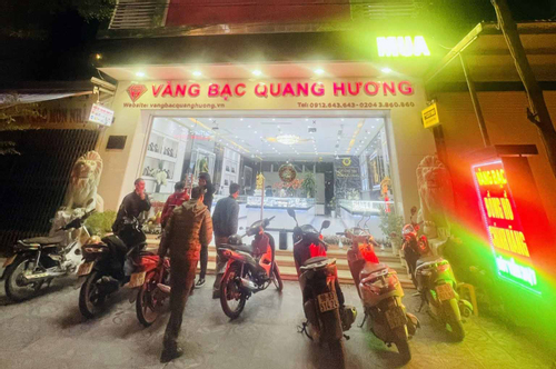 Xác định được nghi phạm cướp tiệm vàng ở Bắc Giang, công an đang truy tìm