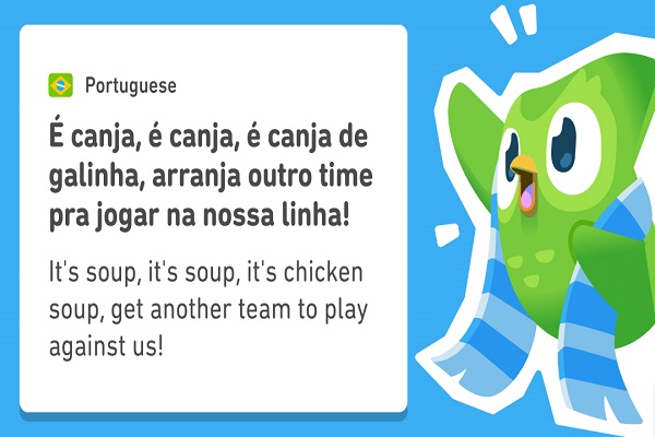 Cùng Duolingo ủng hộ đội bóng yêu thích bằng chính ngôn ngữ của họ