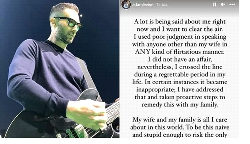 5 ‘bông hồng’ nóng bỏng đưa ra bằng chứng ngoại tình của Adam Levine