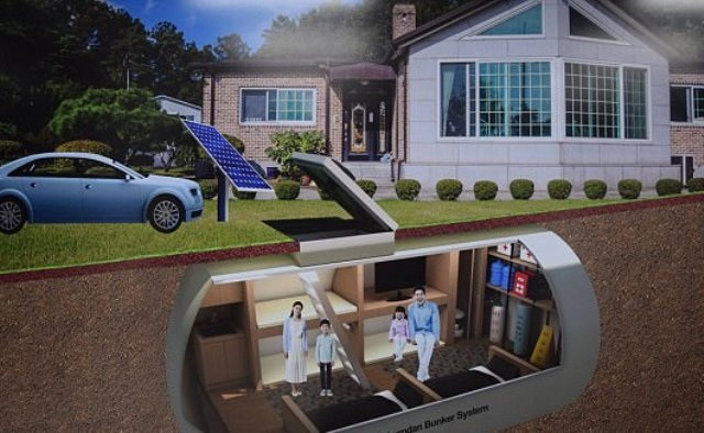 Người phụ nữ Anh xây dựng boongke chống phóng xạ phòng xa ngày tận thế