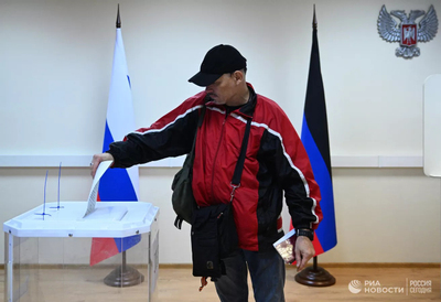 Tỷ lệ cử tri đi bỏ phiếu trong khu vực LPR, DPR và Zaporozhye 3 ngày đã vượt quá 50%