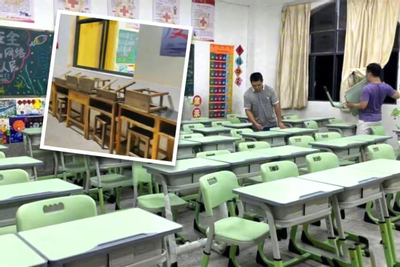 Phụ huynh bị nói ‘tát vào mặt” nhà trường khi tự mua và thay toàn bộ bàn ghế trong lớp học