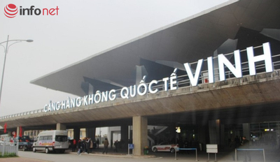 Sân bay Quốc tế Vinh tạm thời đóng cửa do ảnh hưởng của bão Noru