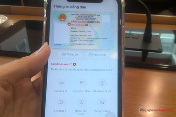 Ứng dụng định danh điện tử VNeID đã có gần 6 triệu người dùng
