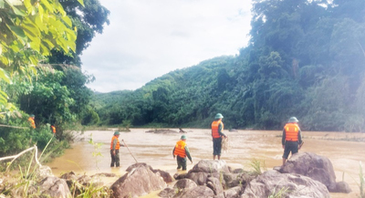 Quảng Nam: Người đàn ông mất tích vì cố vượt sông khi thủy điện xả lũ