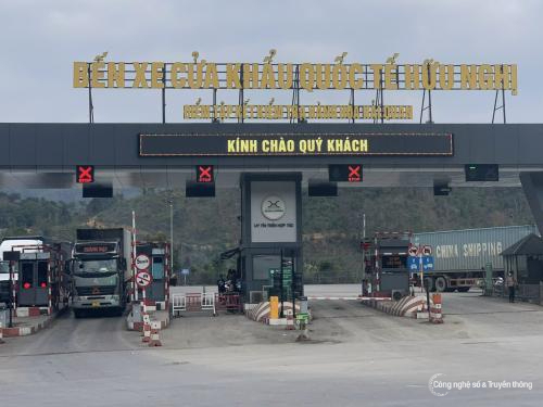 Năm 2023, nền tảng cửa khẩu số Lạng Sơn phải ứng dụng trí tuệ nhân tạo