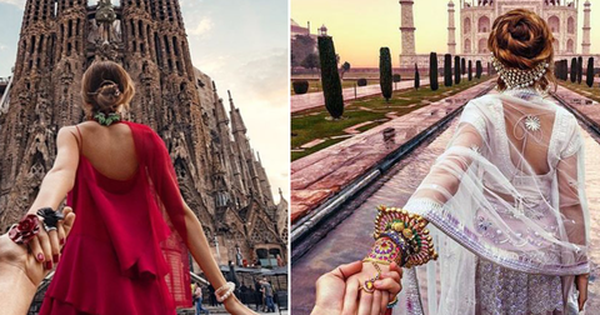 Cặp đôi tạo ra trào lưu chụp ảnh