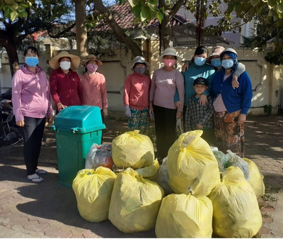 Phụ nữ Bình Thuận nỗ lực giảm thiểu rác thải đại dương