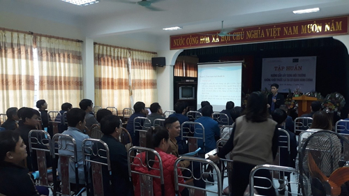 Nam Định: Tập huấn Xây dựng môi trường không khói thuốc lá