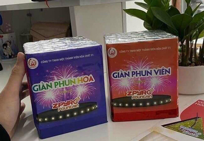 Cảnh báo người dân không mua trực tuyến pháo hoa
