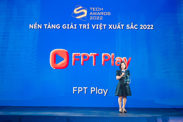 FPT Play nhận giải ‘Nền tảng giải trí Việt xuất sắc’