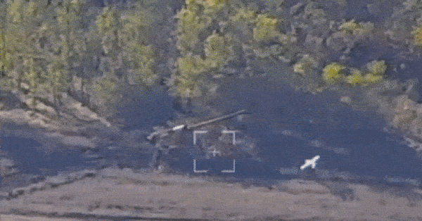 Video UAV Ukraine bắn nổ pháo tự hành và hàng loạt xe bọc thép Nga