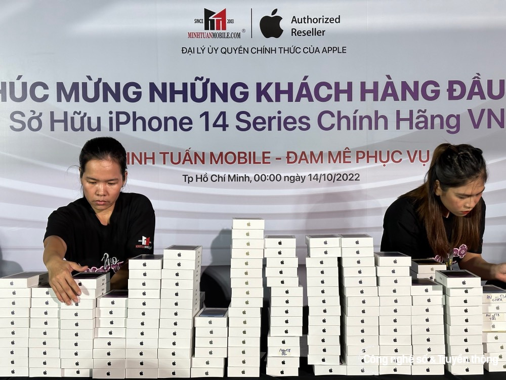 Doanh thu khủng của Apple tại Việt Nam