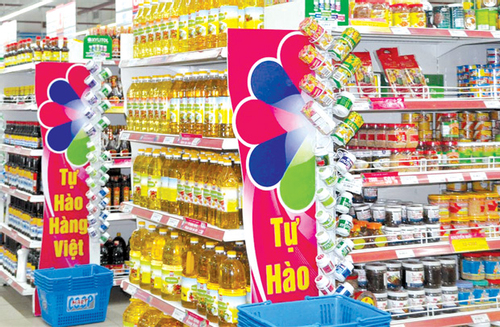 Hàng Việt chiếm ưu thế tại hệ thống các siêu thị