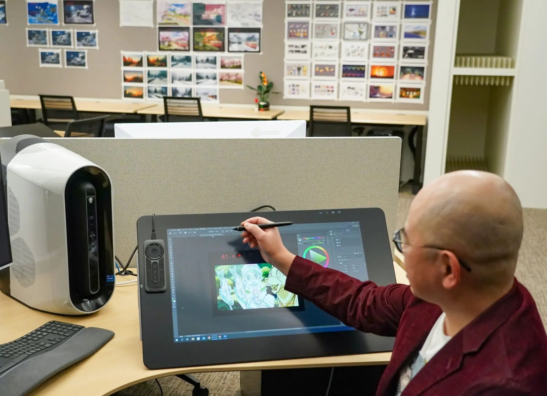 AI de doa anime anh 1