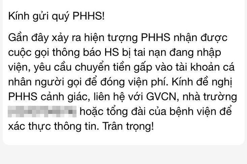 Chiêu lừa 'con cấp cứu ở viện' xuất hiện tại Hà Nội, chuyên gia chỉ cách ứng phó