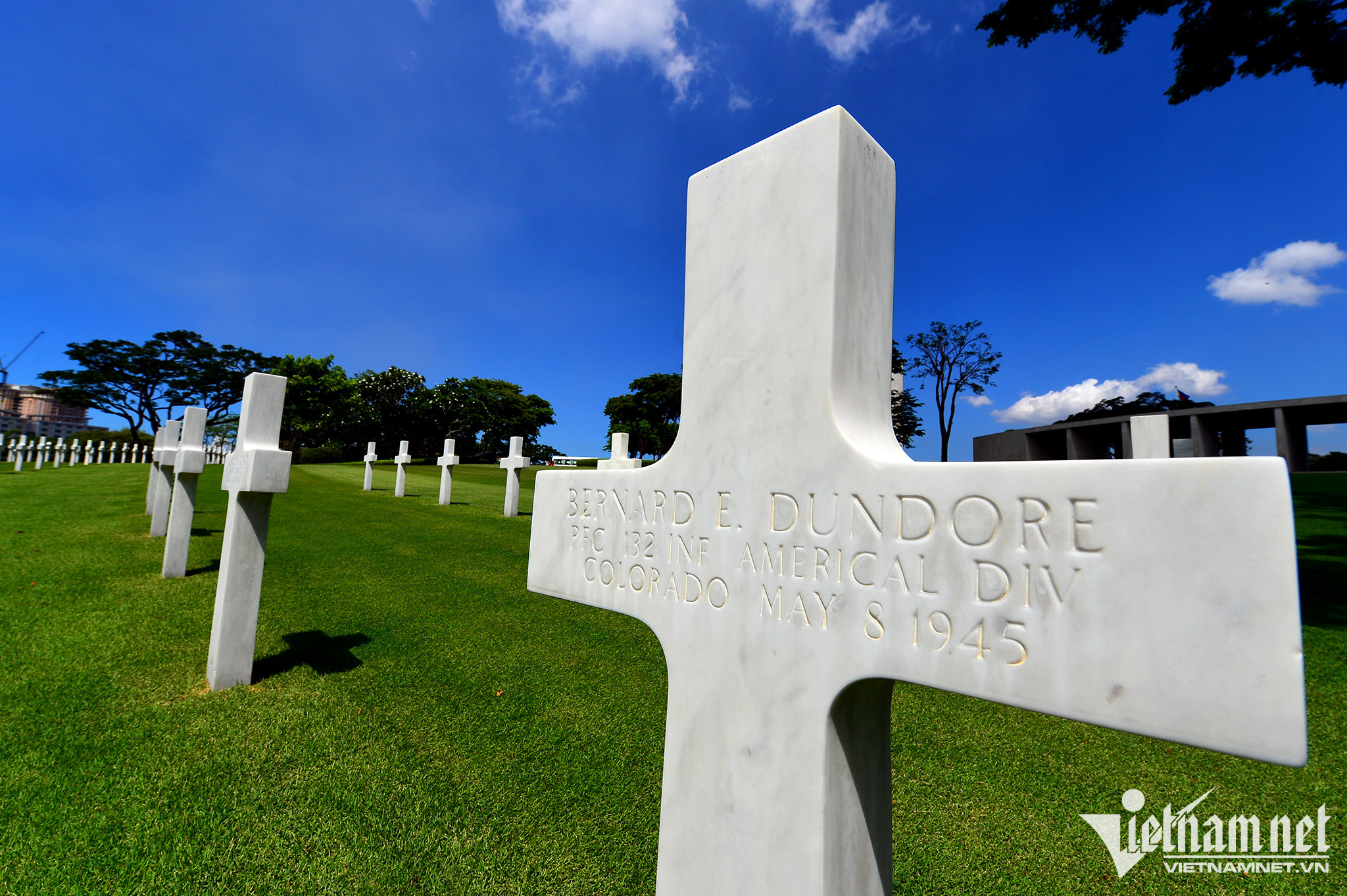Nơi chôn cất hàng chục nghìn binh sĩ Mỹ và Philippines