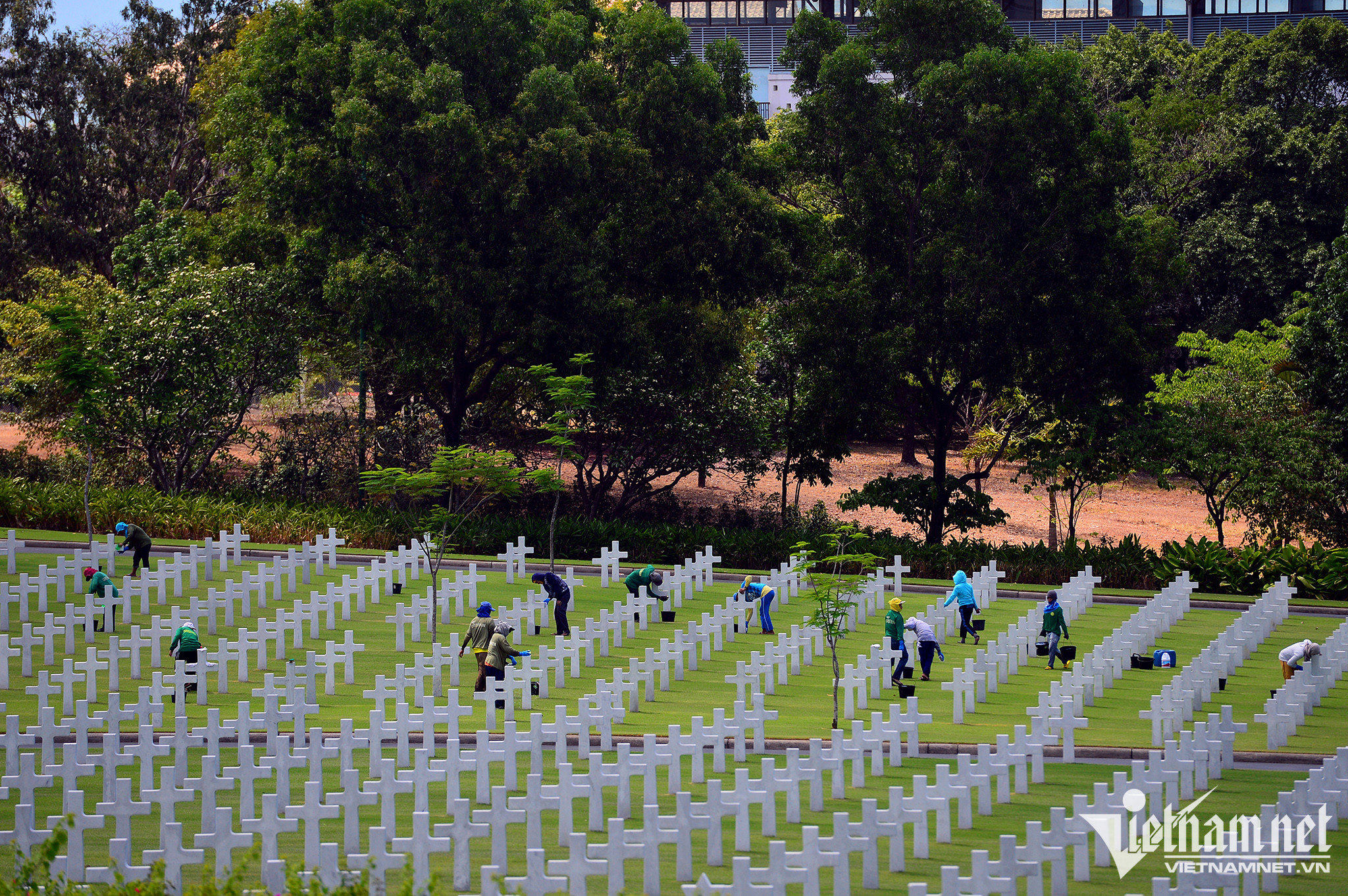 Nơi chôn cất hàng chục nghìn binh sĩ Mỹ và Philippines