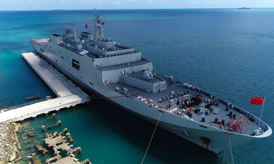 Tàu chiến Trung Quốc, Campuchia lần đầu huấn luyện chung
