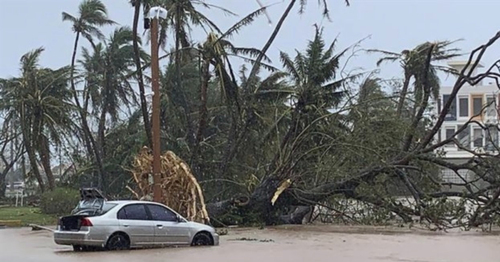 Hàng nghìn du khách mắc kẹt ở Guam do bão Mawar