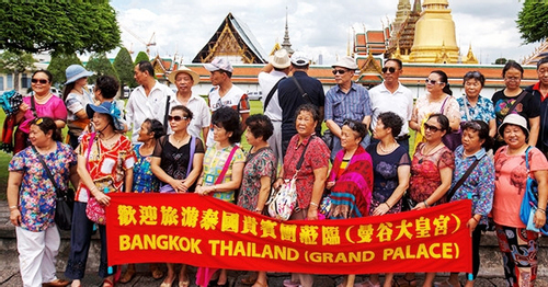 Hơn 1 triệu khách Trung Quốc đổ xô tới Thái Lan chỉ trong nửa tháng