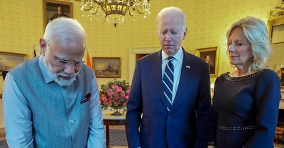 Hé lộ những món quà đặc biệt Thủ tướng Ấn Độ tặng vợ chồng ông Biden
