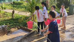 Nước sạch đến với học sinh vùng cao Nậm Pồ