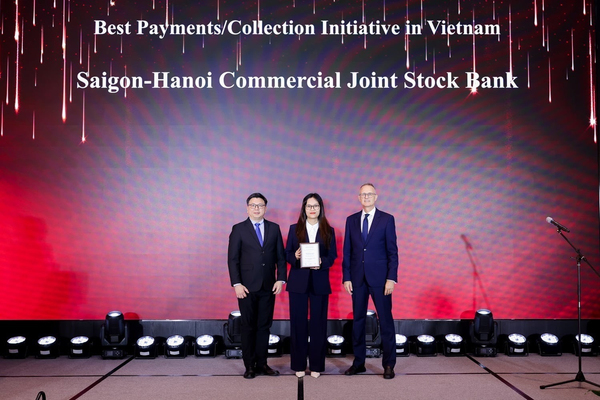 SHB nhận giải Ngân hàng có sáng kiến giải pháp thanh toán tốt nhất Việt Nam