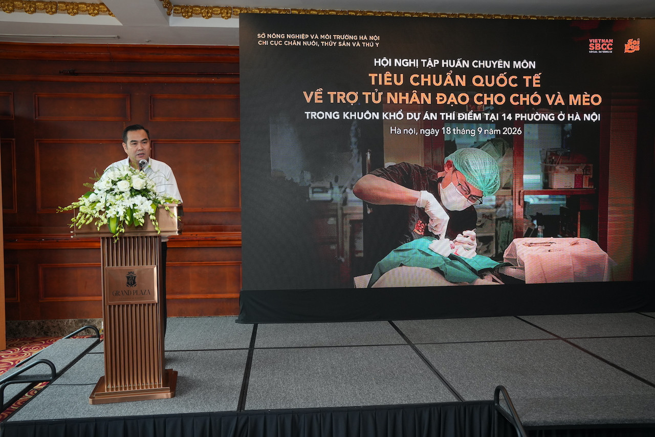 Ông Ngô Đình Loát, Phó Chi cục trưởng Chi cục Chăn nuôi, Thủy sản và Thú y Hà Nội.JPG