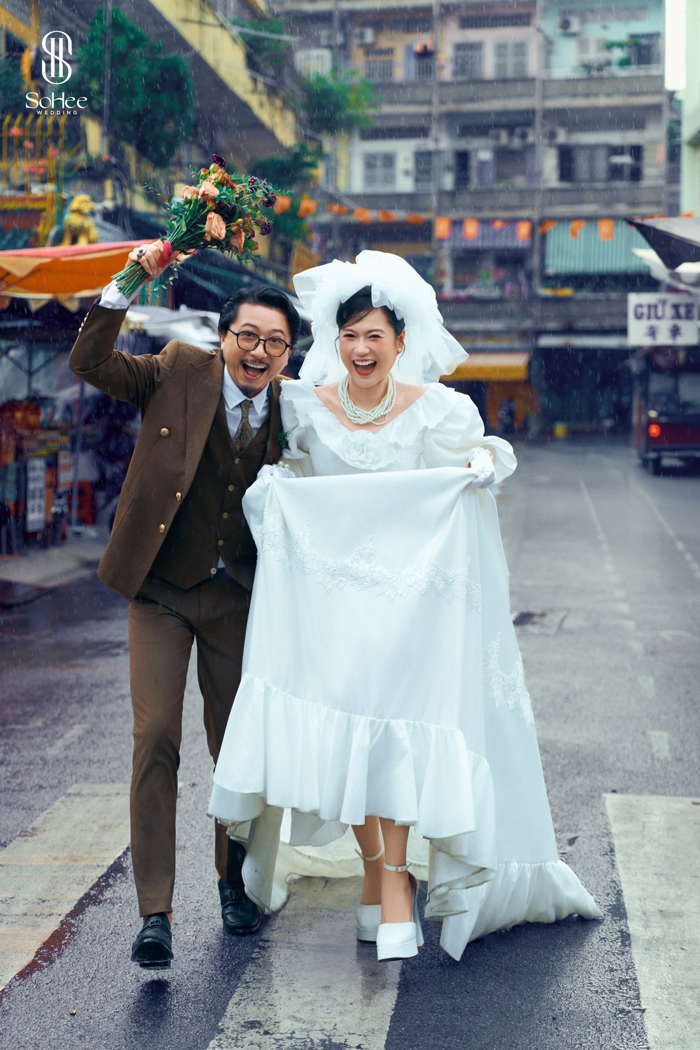 Trọn bộ ảnh cưới style Hong Kong nét căng của Lâm Vỹ Dạ  Hứa Minh Đạt