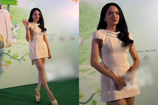 Hương Giang lộ hình thể gầy gò gây lo lắng trước thềm thi Miss Universe