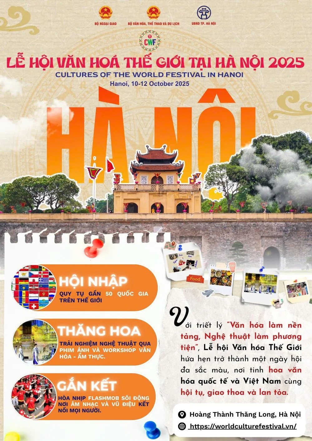 Lễ hội Văn hóa Thế giới tại Hà Nội 2025 Bản giao hưởng toàn cầu giữa lòng Thủ Đô ngàn năm