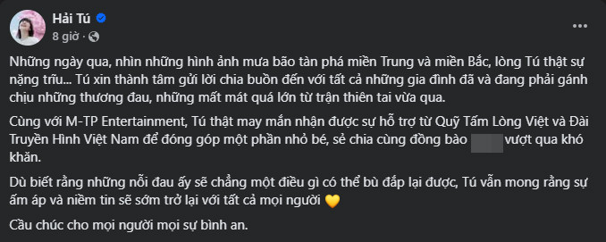 Vừa chính thức come back Hải Tú có thông báo gây sốt mạng xã hội