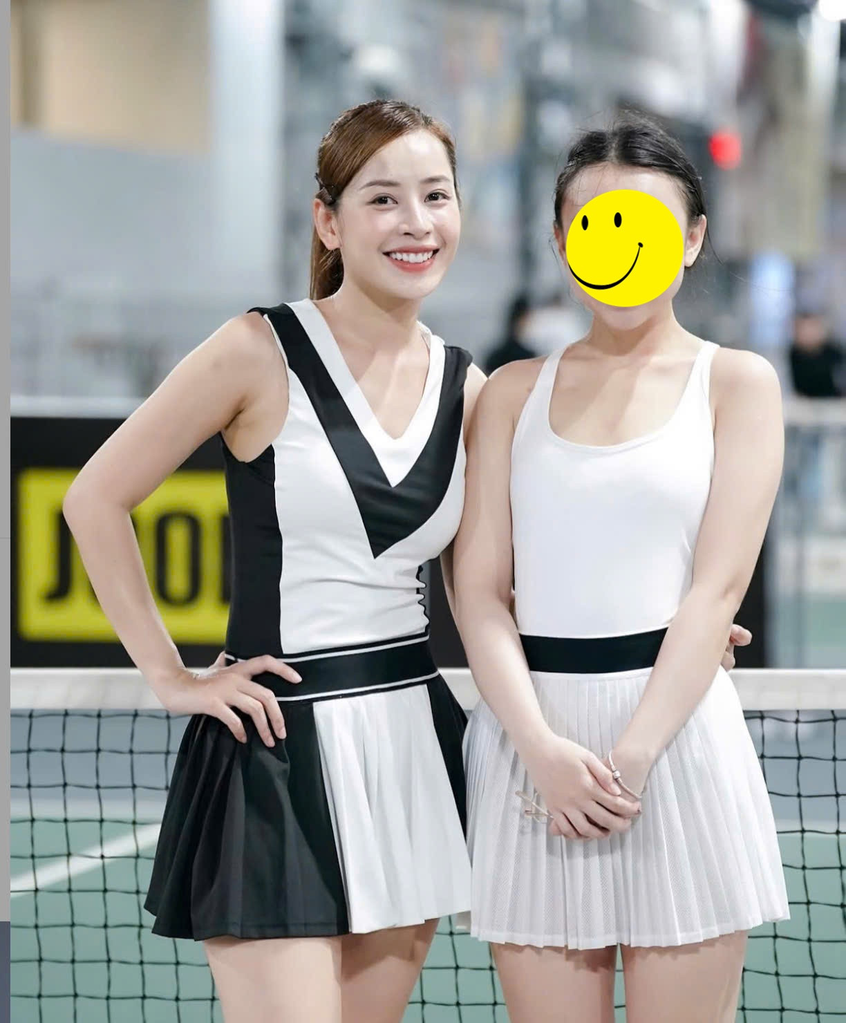 Chi Pu lộ vóc dáng thật trên sân pickleball