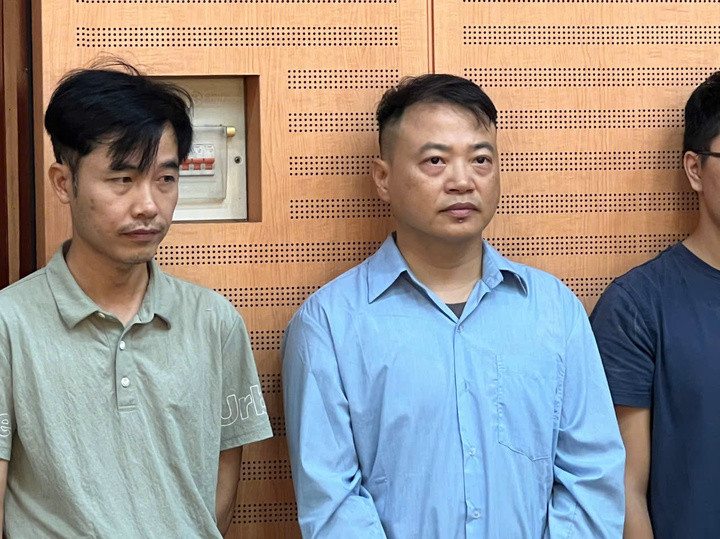 Ông Nguyễn Hòa Bình cùng đồng phạm.