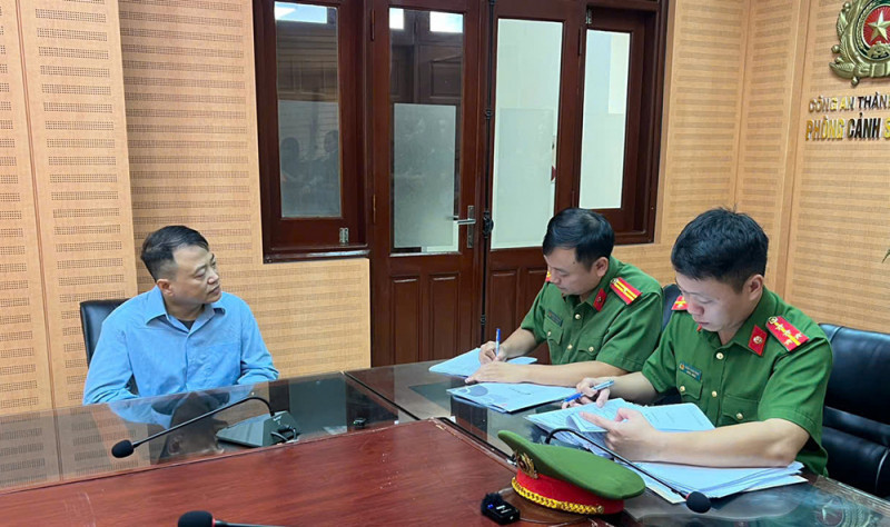 Hình ảnh tiều tụy của Shark Bình thời điểm trước khi bị bắt