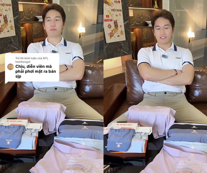 Đình Tú đáp trả dân mạng khi bị mỉa mai bán trang phục nhạy cảm