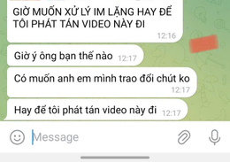 Bị đe dọa tung clip nhạy cảm cắt ghép, nam sinh lớp 12 hoảng loạn cầu cứu mẹ - Ảnh 1.