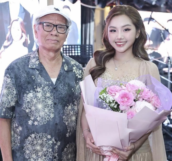 Khánh An là cháu nội của NSND Thanh Tùng.