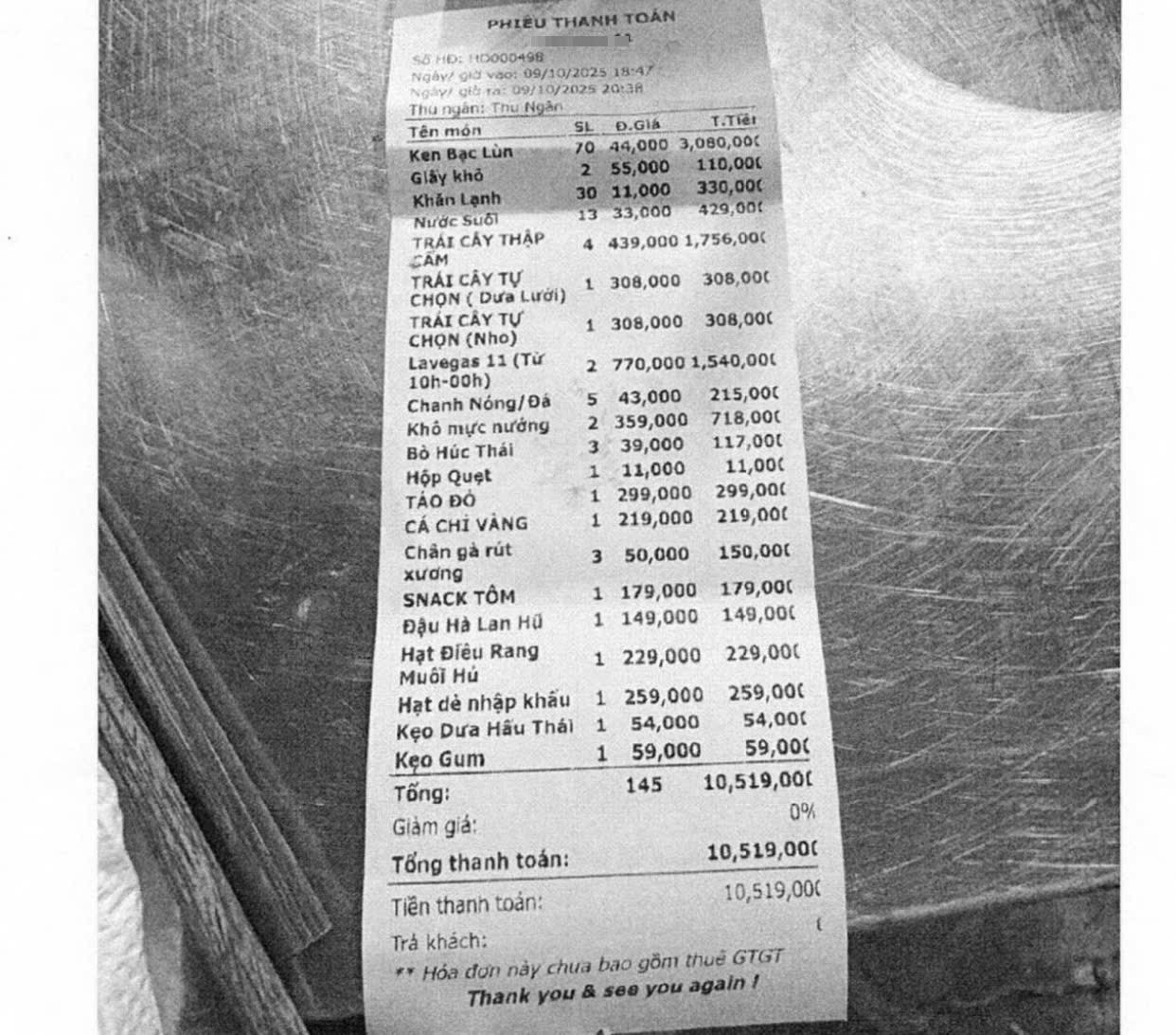 du khách phản ánh hát karaoke 2 giờ hết 28 triệu đồng ở vũng tàu.jpg