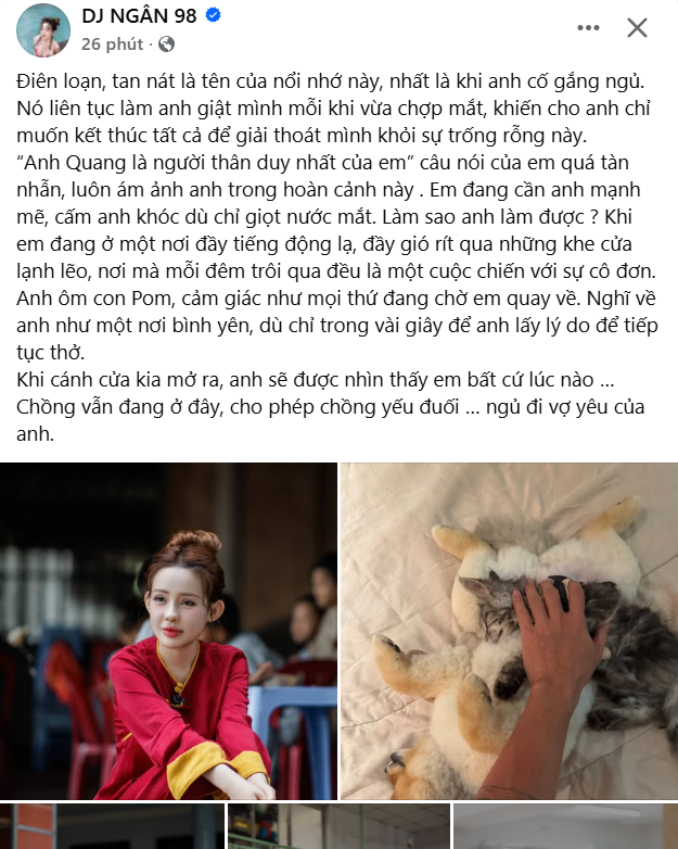 Dòng trạng thái cảm động của Ngân 98 sau khi bị bắt và những thông tin liên quan - Ảnh 1.