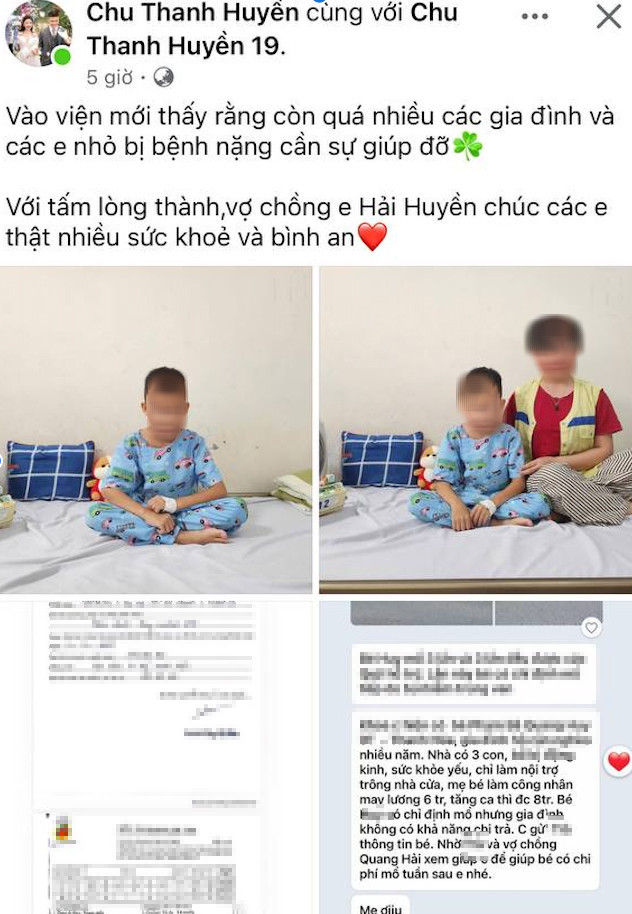 Vợ chồng Quang Hải vừa hành động ý nghĩa dành cho trẻ em nghèo