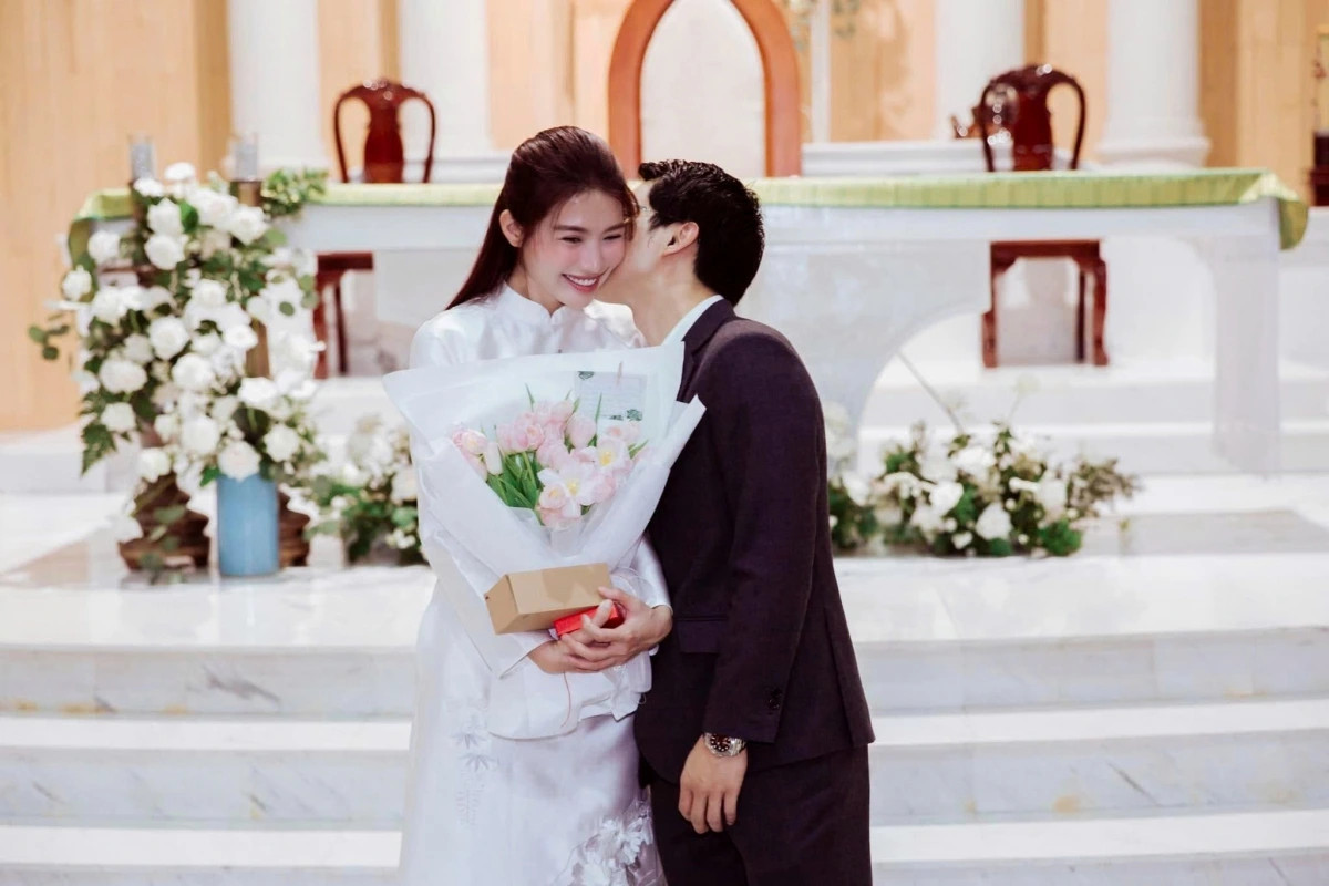 chuyen tinh dep cua A hau quynh chau va chong doanh nhan hinh anh 5