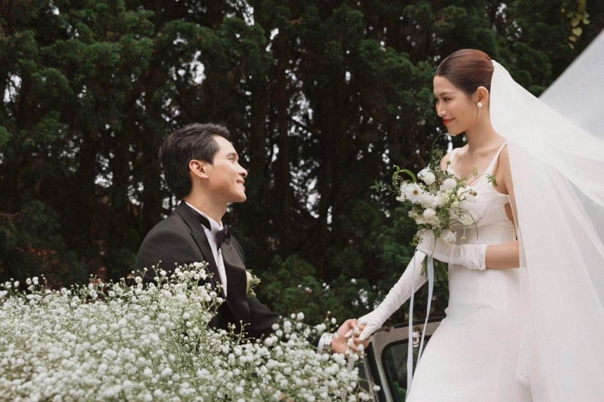 chuyen tinh dep cua A hau quynh chau va chong doanh nhan hinh anh 1