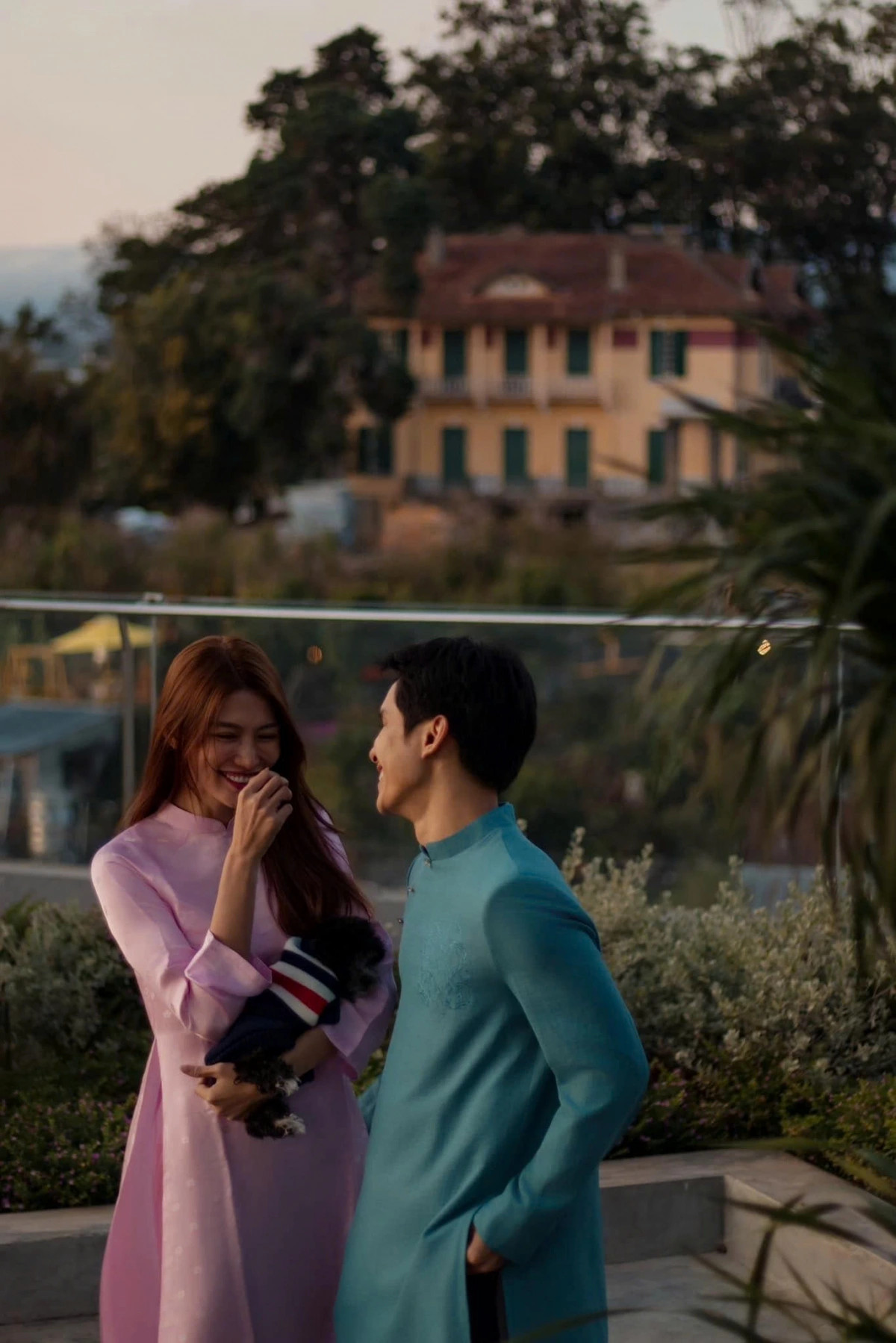 chuyen tinh dep cua A hau quynh chau va chong doanh nhan hinh anh 3