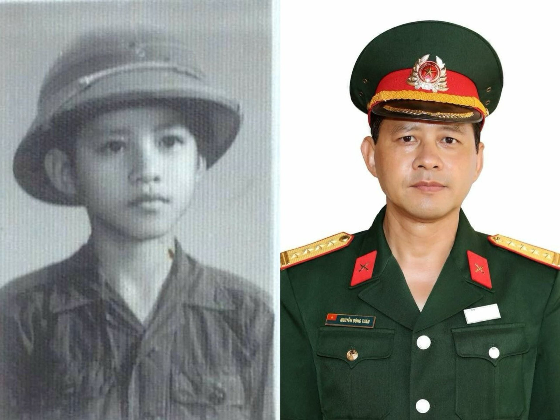 Loạt ảnh lần công bố của Chi Pu bên bố mang hàm Đại tá gây sốt