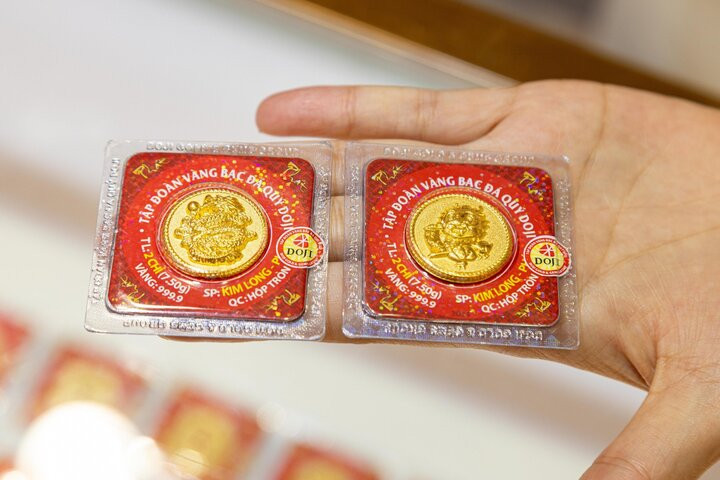 Giá vàng hồi phục nhẹ. (Ảnh: Minh Đức).