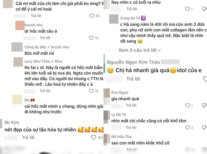 Hà Tăng lên tiếng khi bị soi dấu hiệu lão hóa rõ mồn một ở tuổi 38