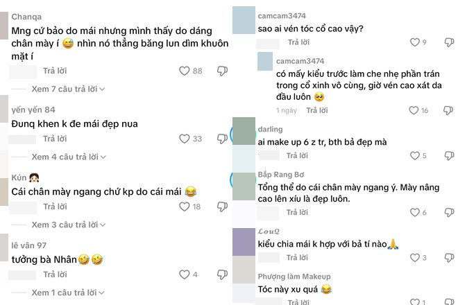 Gương mặt của Thiều Bảo Trâm sao thế này