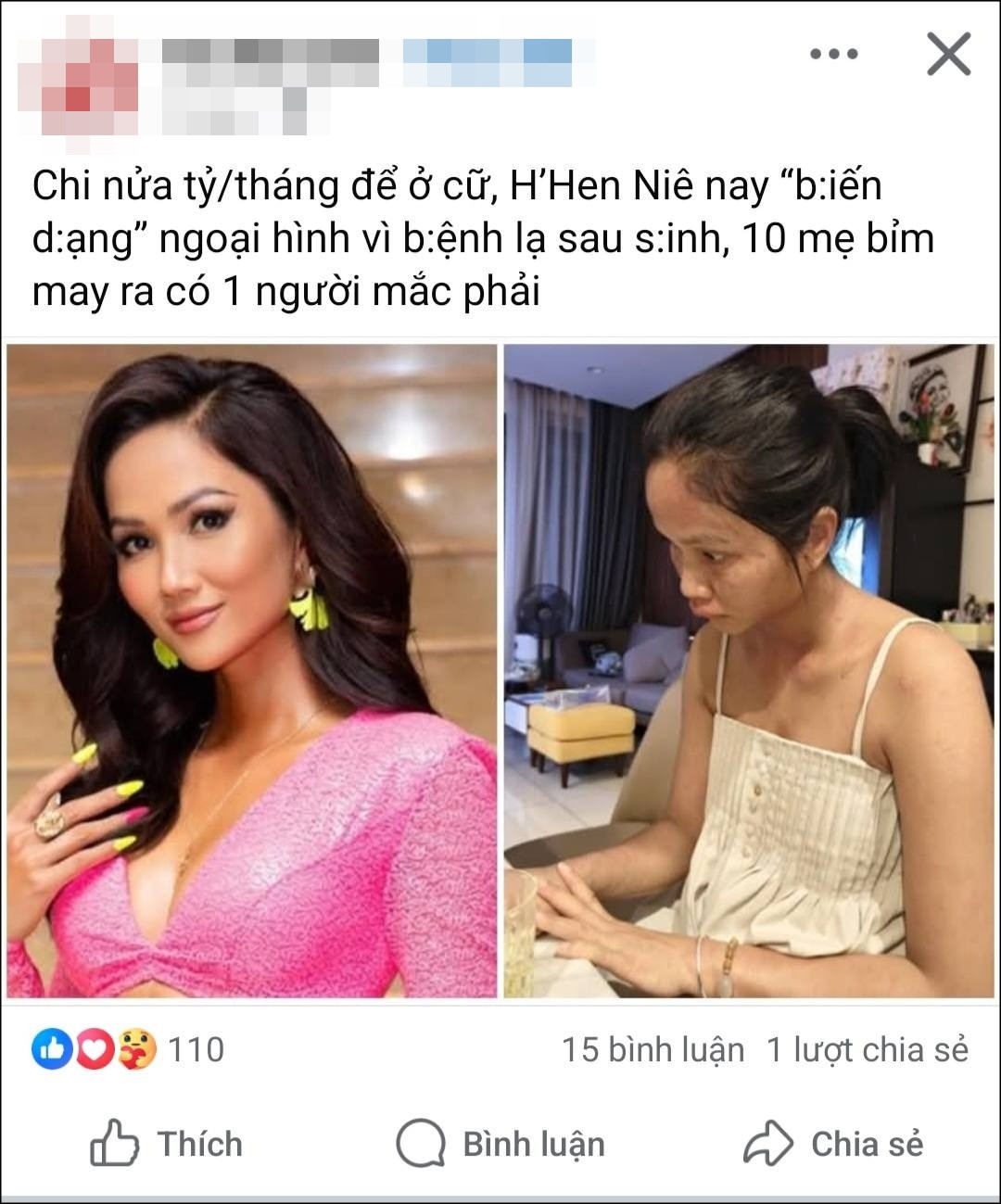 HHen Niê ngỡ ngàng vì bị đồnsuýt chết